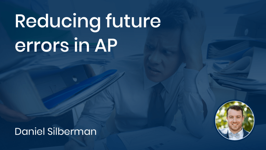 Reducing future errors in AP